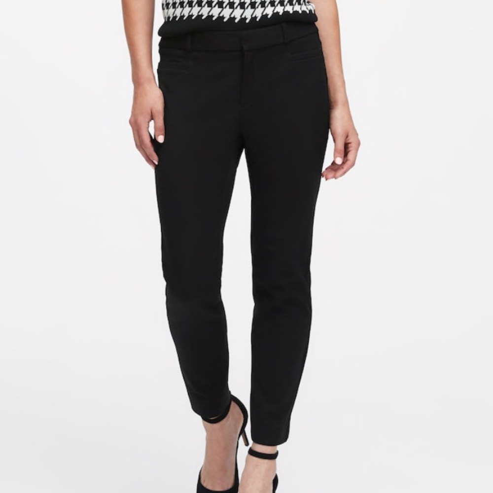 Banana Republic Classic Black Sloan Pants